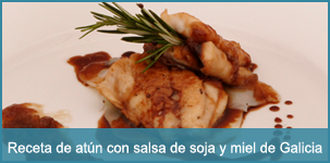 receta atun con miel